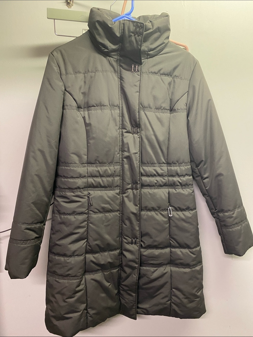 Long Quilted Puffer Coat